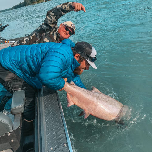 Alaska fishing King Salmon charter