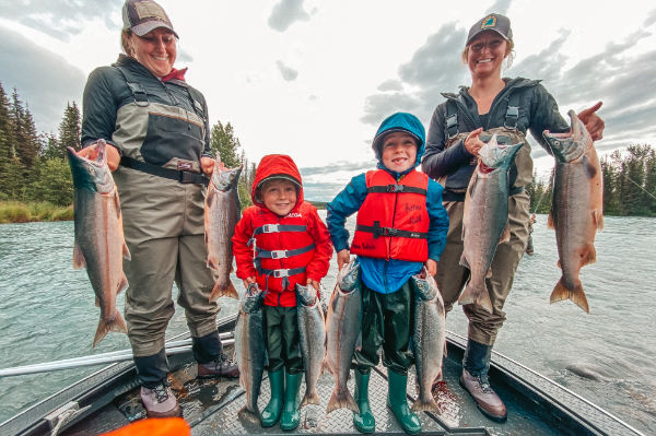 kenai river sockeye salmon guided fishing charters