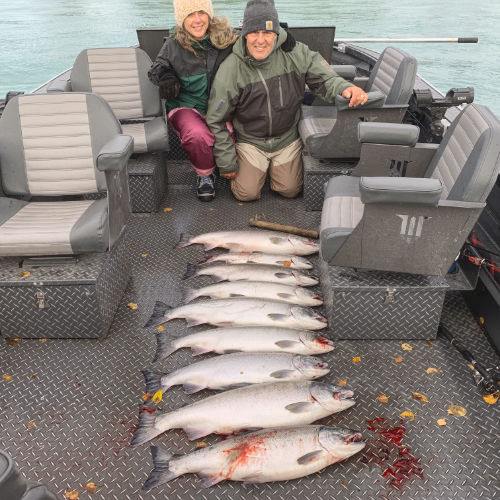 Alaska Silver Salmon Fishing Guide Service Kenai River