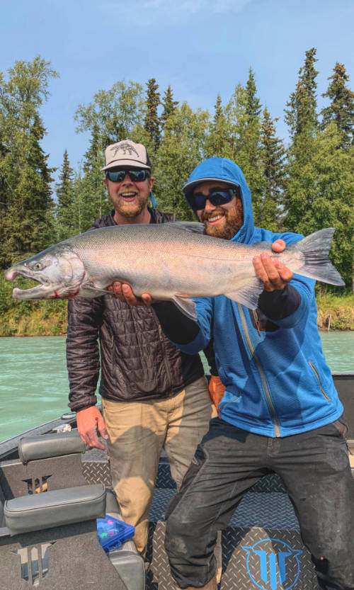 Alaska Salmon Fishing Kenai River Kenai Drift Anglers Guide