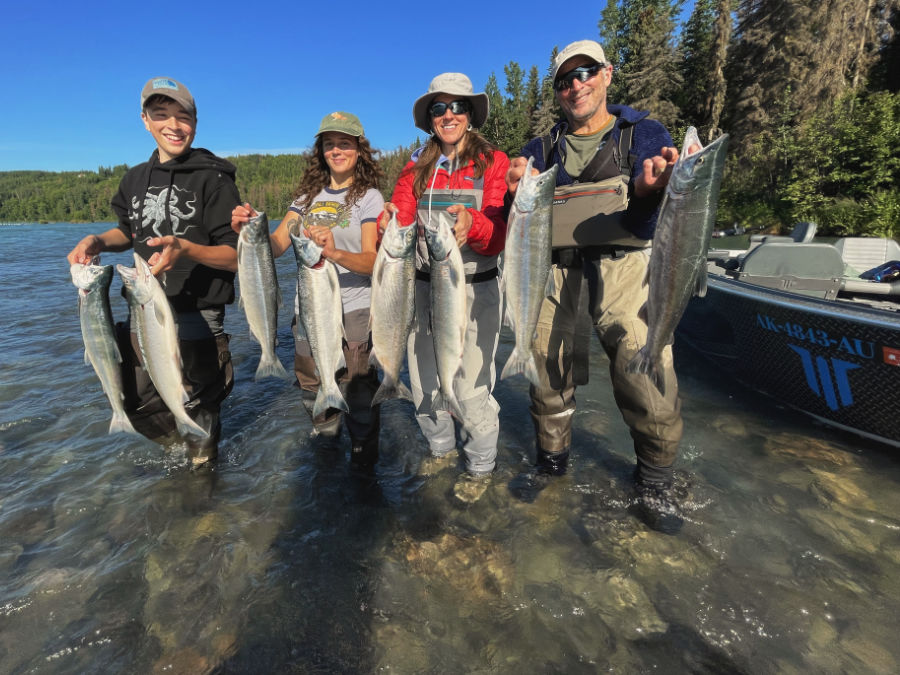 Kenai River Soldotna Alaska Sockeye Salmon fishing guide