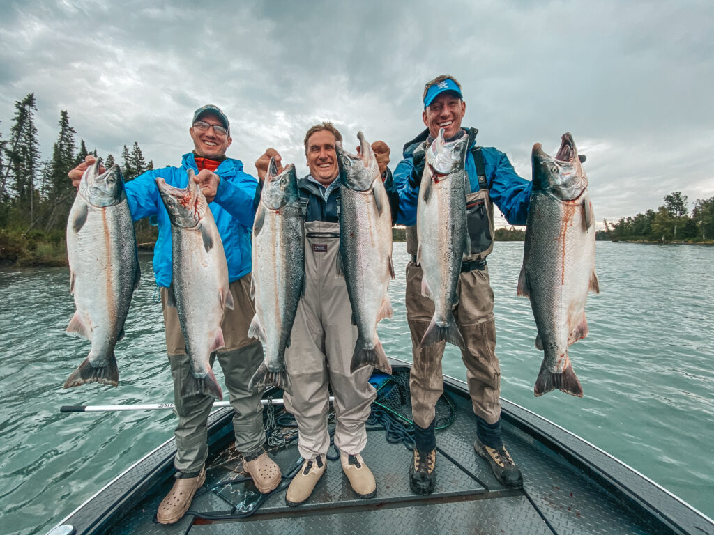 How to fish for silver salmon on the kenai river