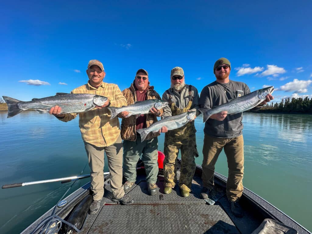 kenai river drift fishing silver salmon
