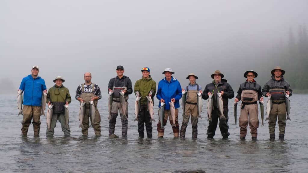 drift fishing for sockeye salmon kenai river