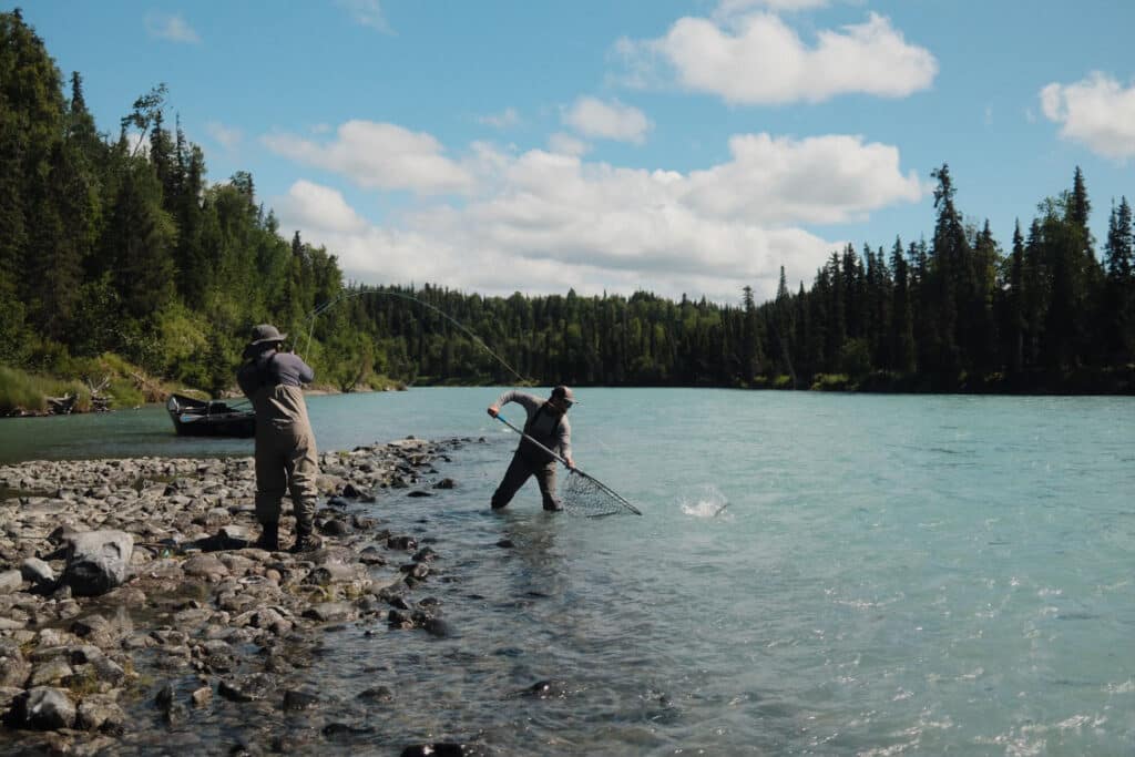 June fishing kenai river alaska kenai drift anglers